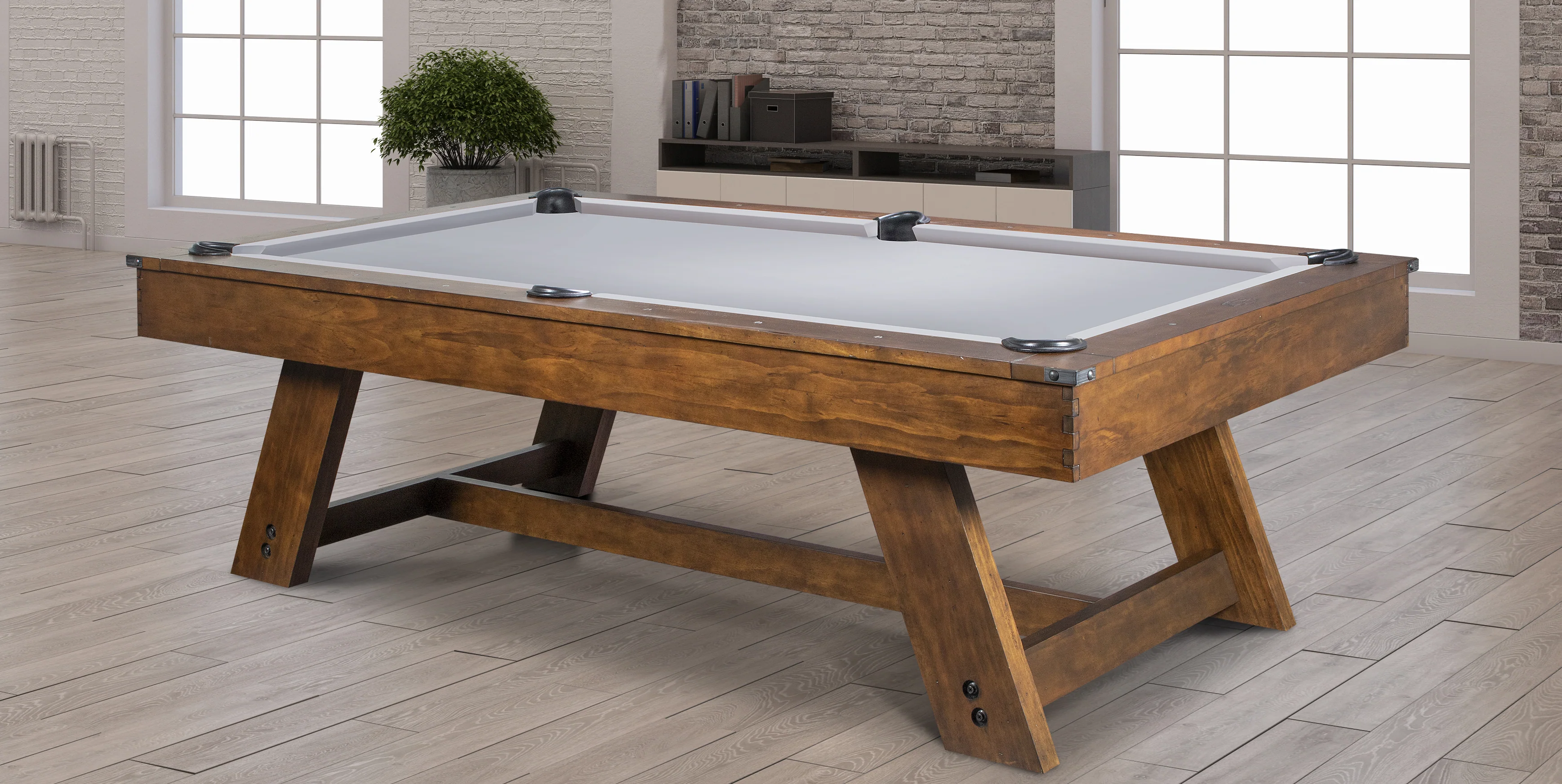 Barren 8 Ft Pool Table - Image 2