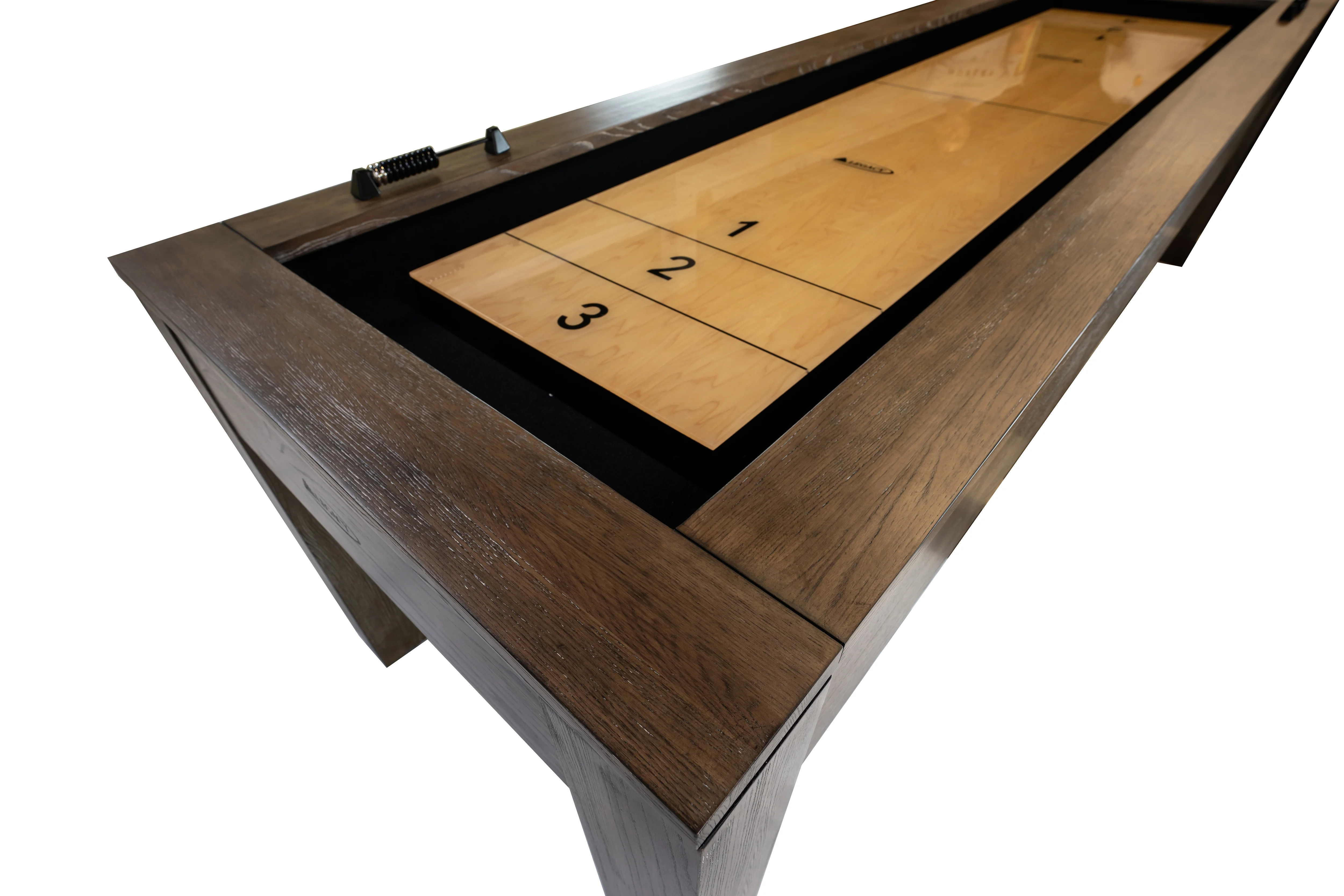 Baylor 12 Ft Shuffleboard - Rustic Series - Image 6