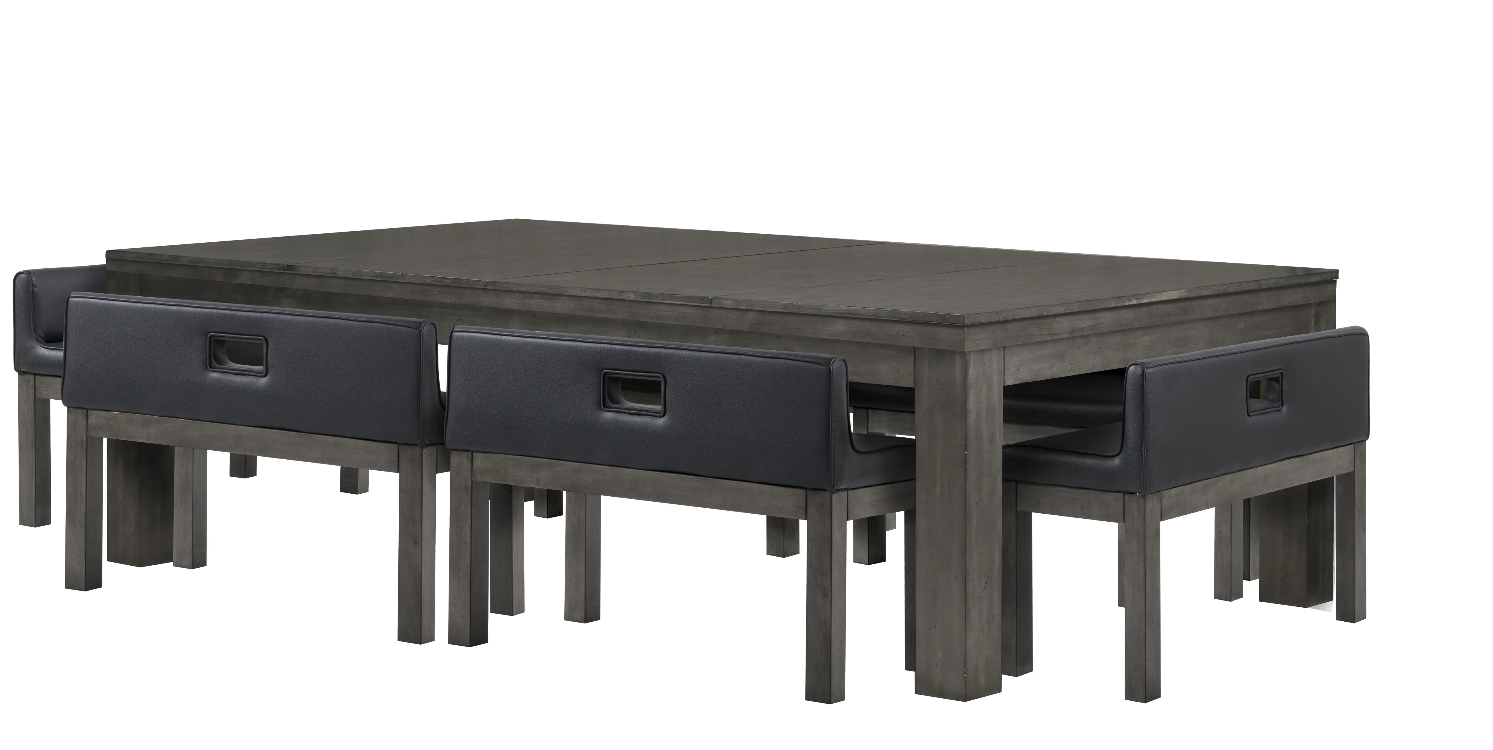 Baylor Backed Dining Bench - Image 4