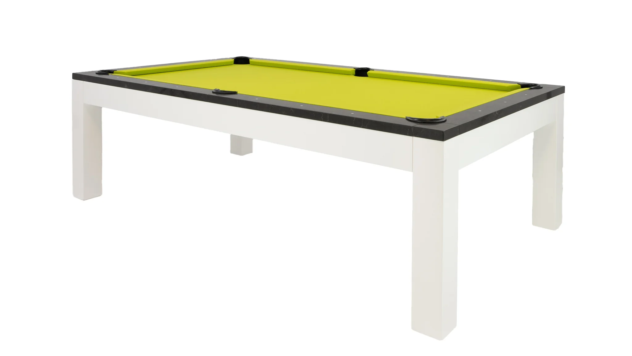 Baylor 8 Ft Pool Table with Stone Rails