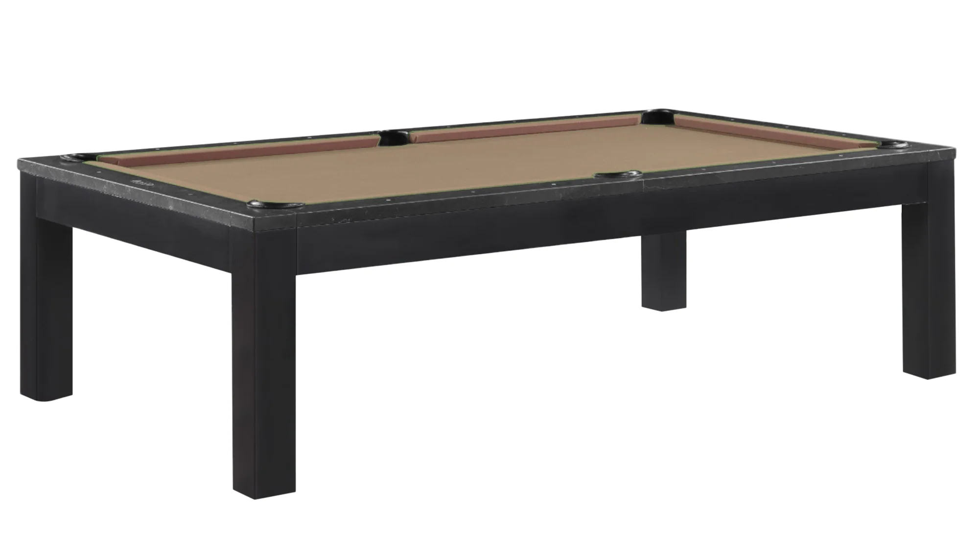 Baylor 8 Ft Pool Table with Stone Rails - Image 29