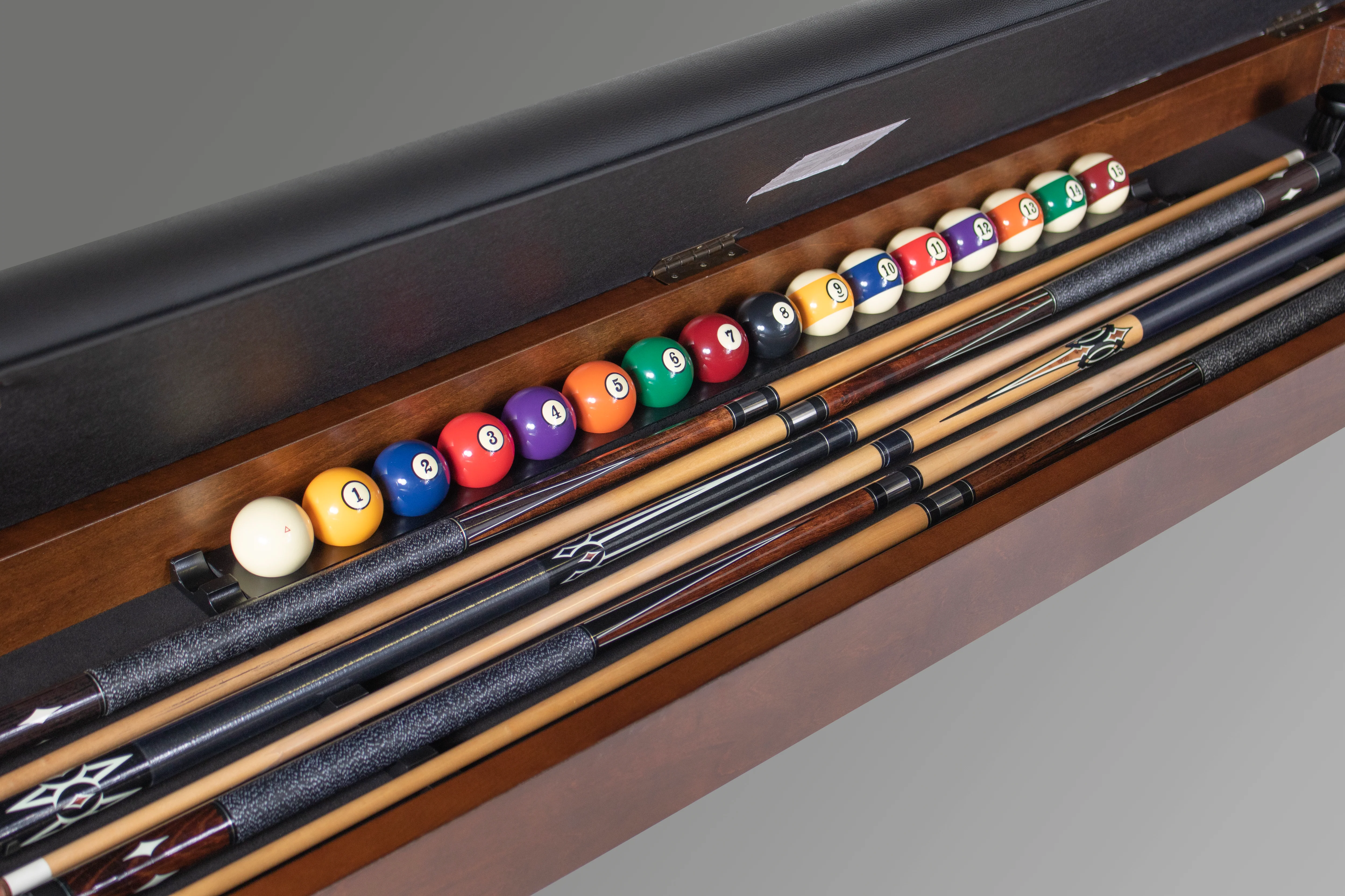 Baylor 8 Ft Pool Table Dining Collection - Rustic Series - Image 5