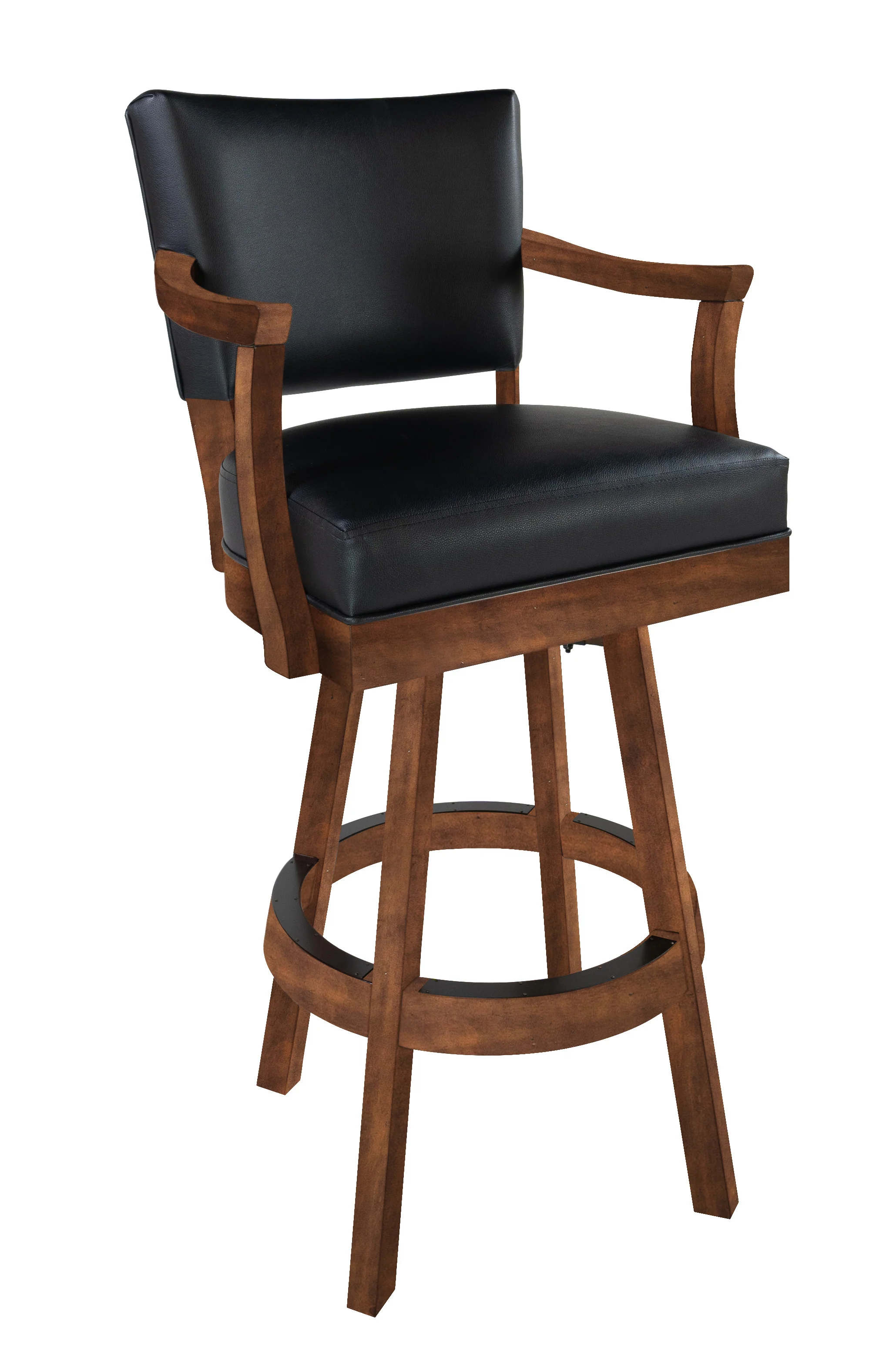 Classic Backed Barstool - Rustic Series - Image 10