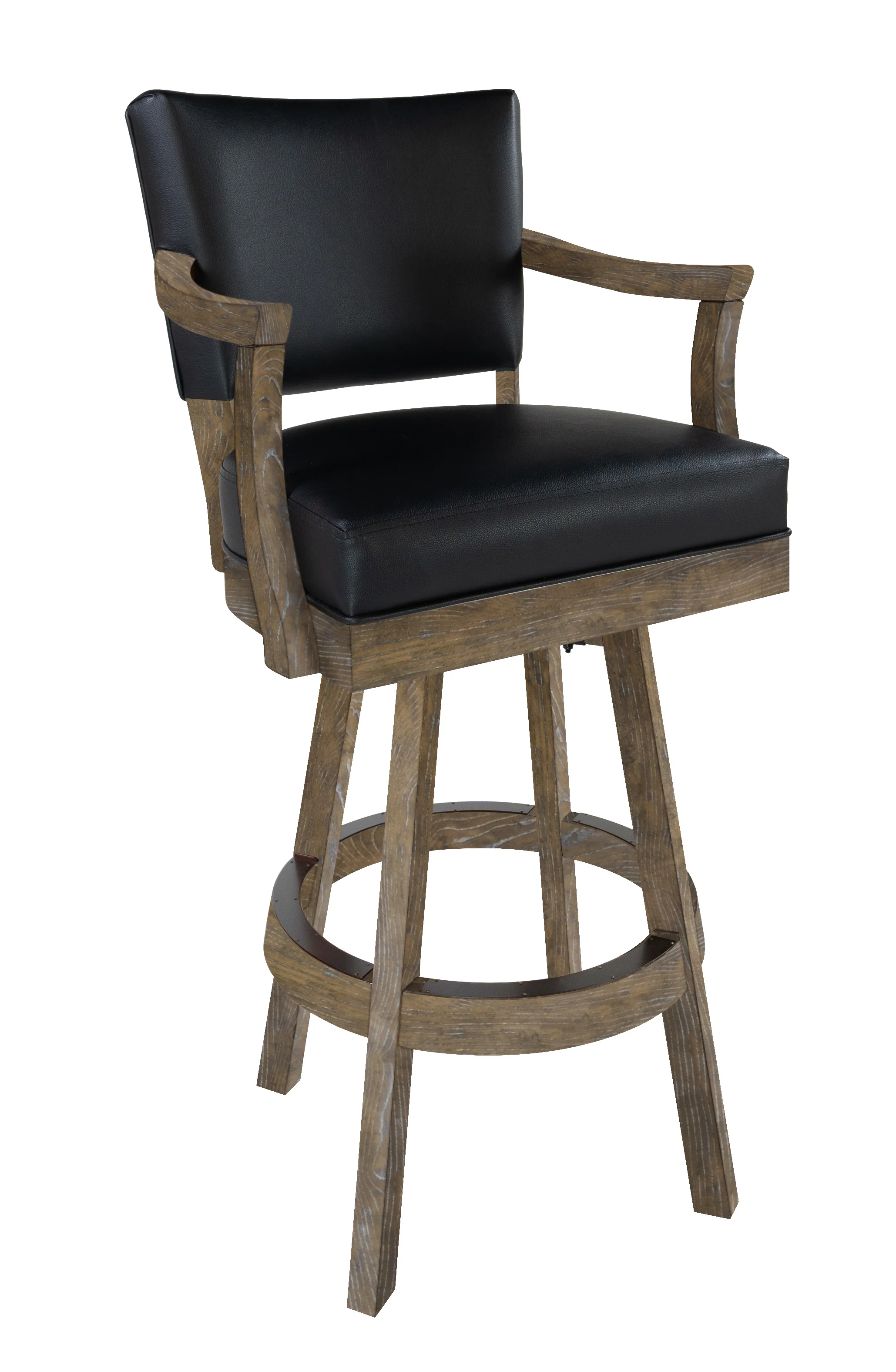 Classic Backed Barstool - Rustic Series - Image 9