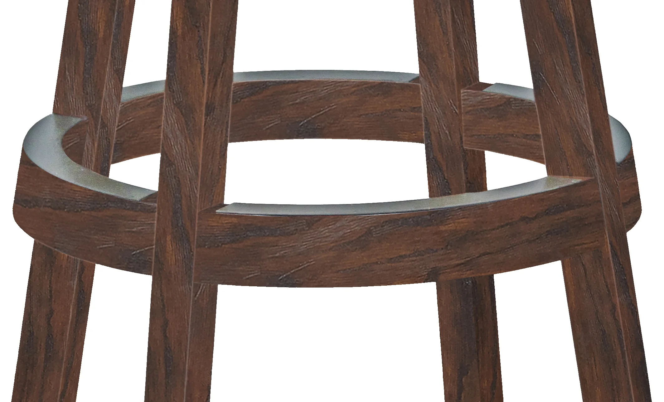 Classic Backless Barstool-Rustic Series - Image 3
