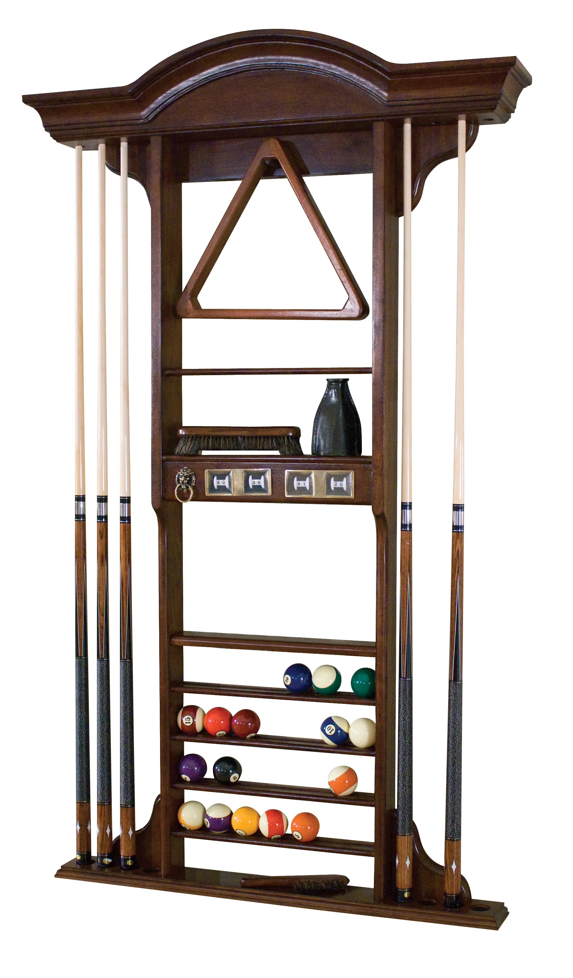 Classic Wall Cue Rack - Image 4