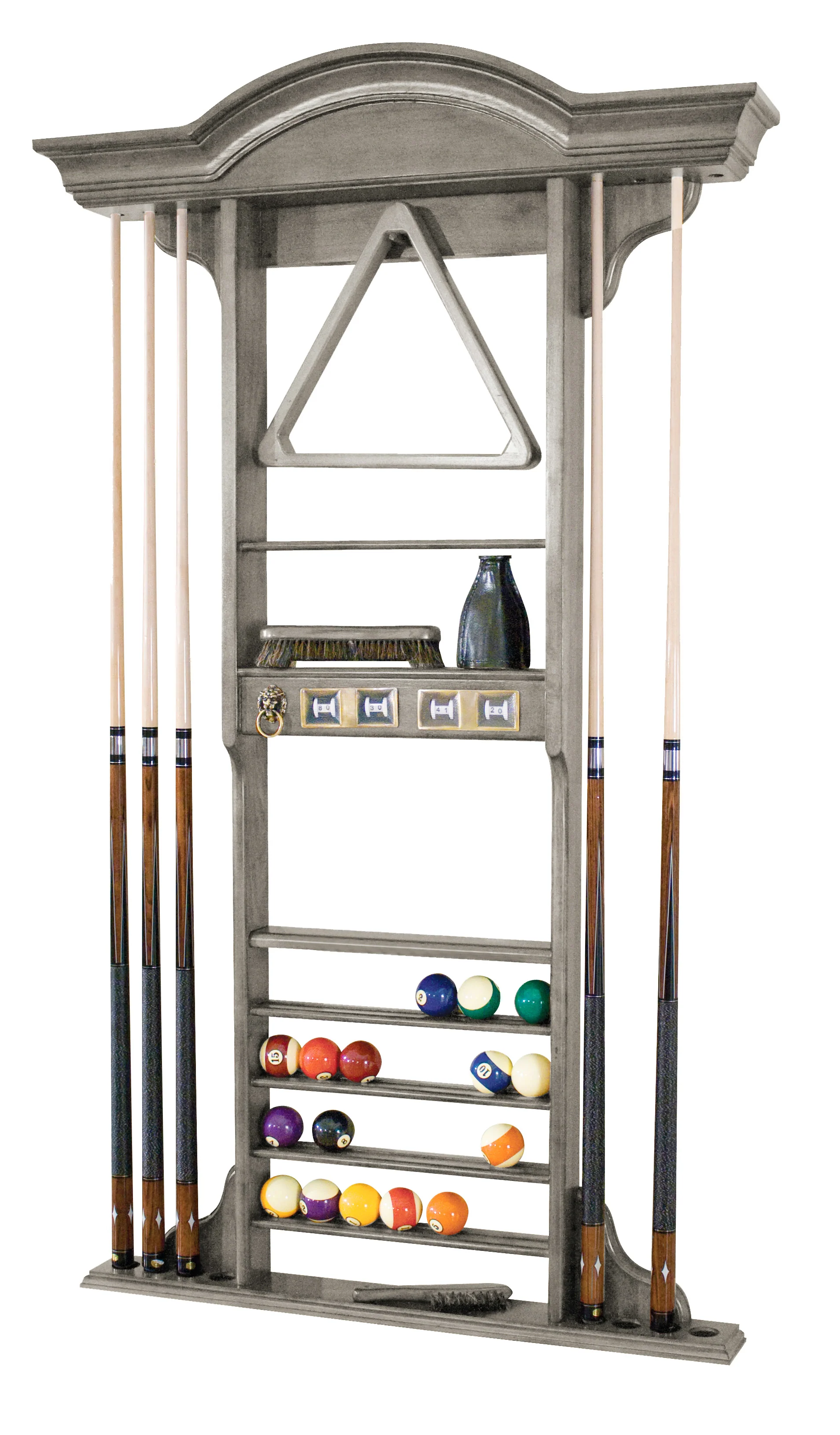 Classic Wall Cue Rack - Image 6