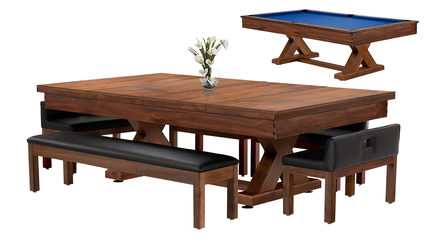 Cumberland 7 Ft Pool Table Dining Collection - Image 35