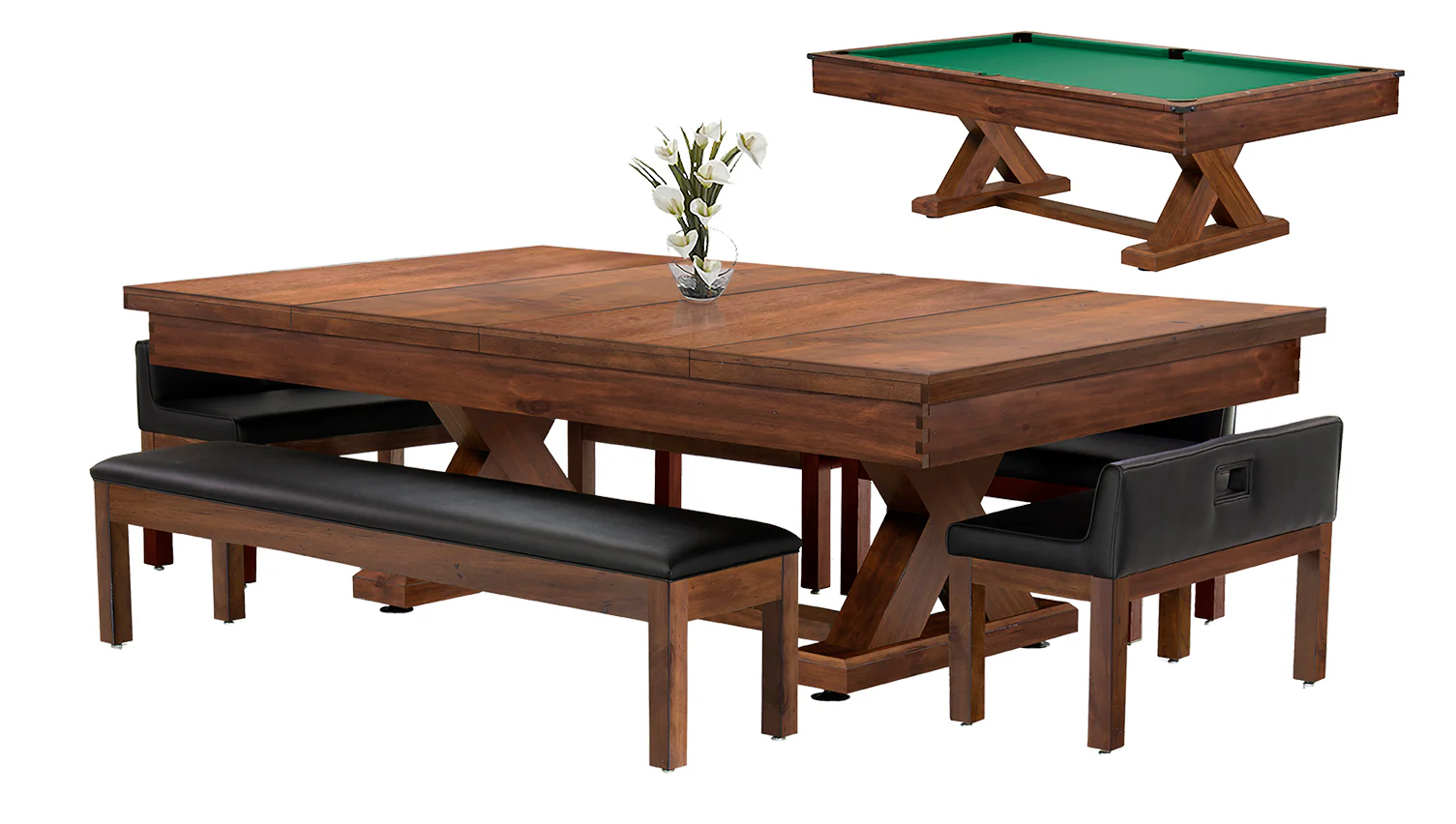 Cumberland 7 Ft Pool Table Dining Collection - Image 40