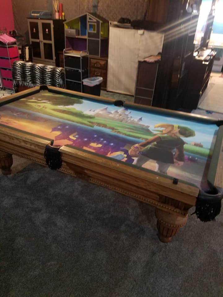 Custom Printed Pool Table Cloth - Image 4