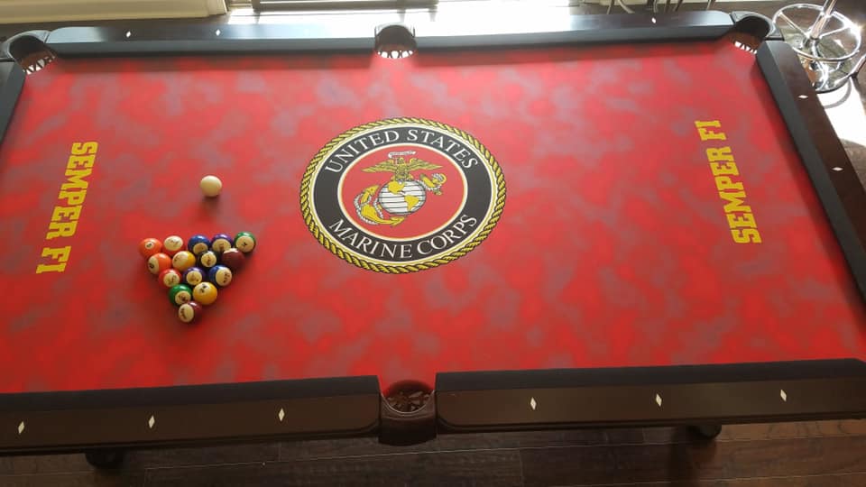 Custom Printed Pool Table Cloth - Image 7