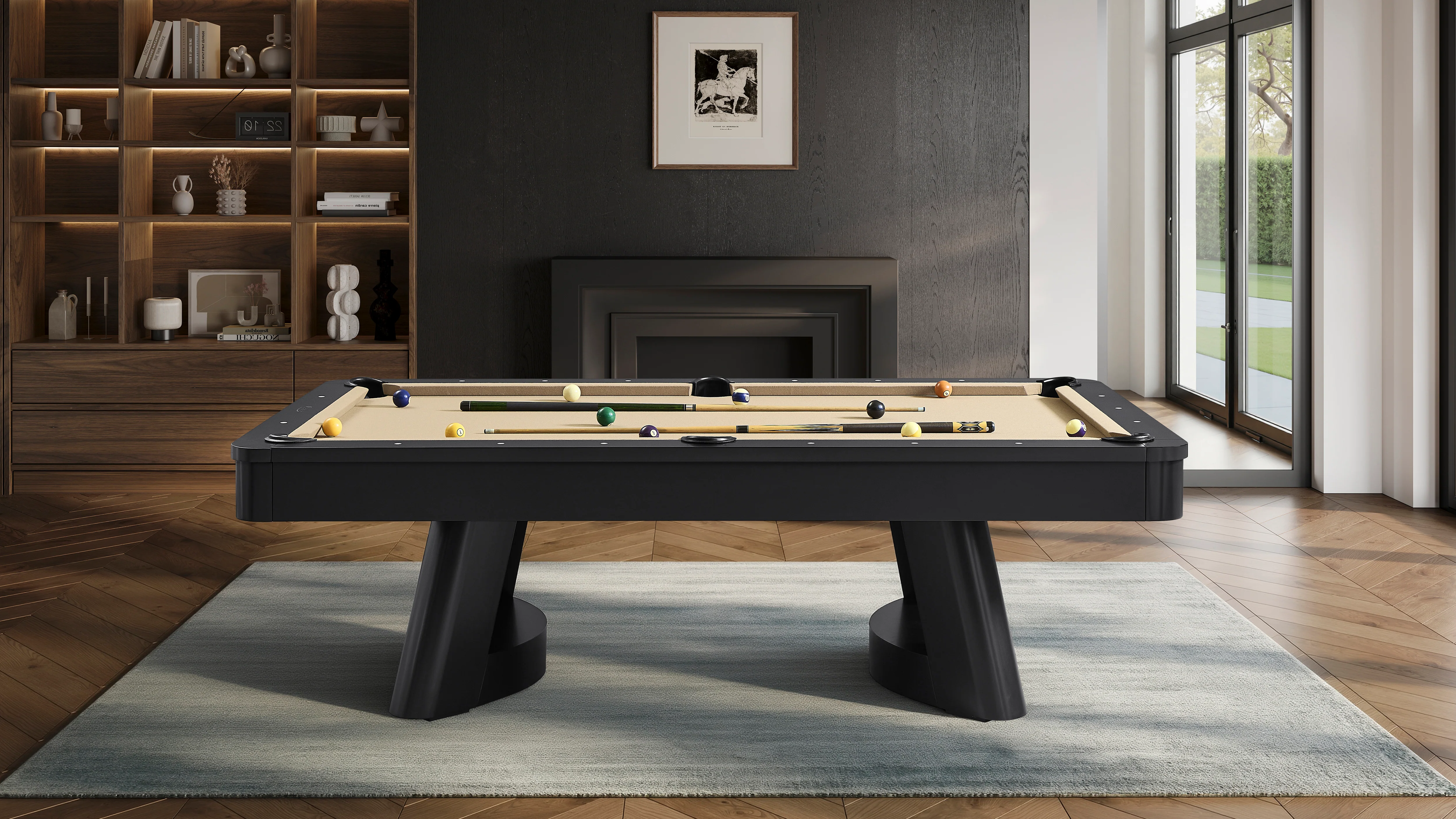 Dunbar 8 Ft Pool Table - Image 2