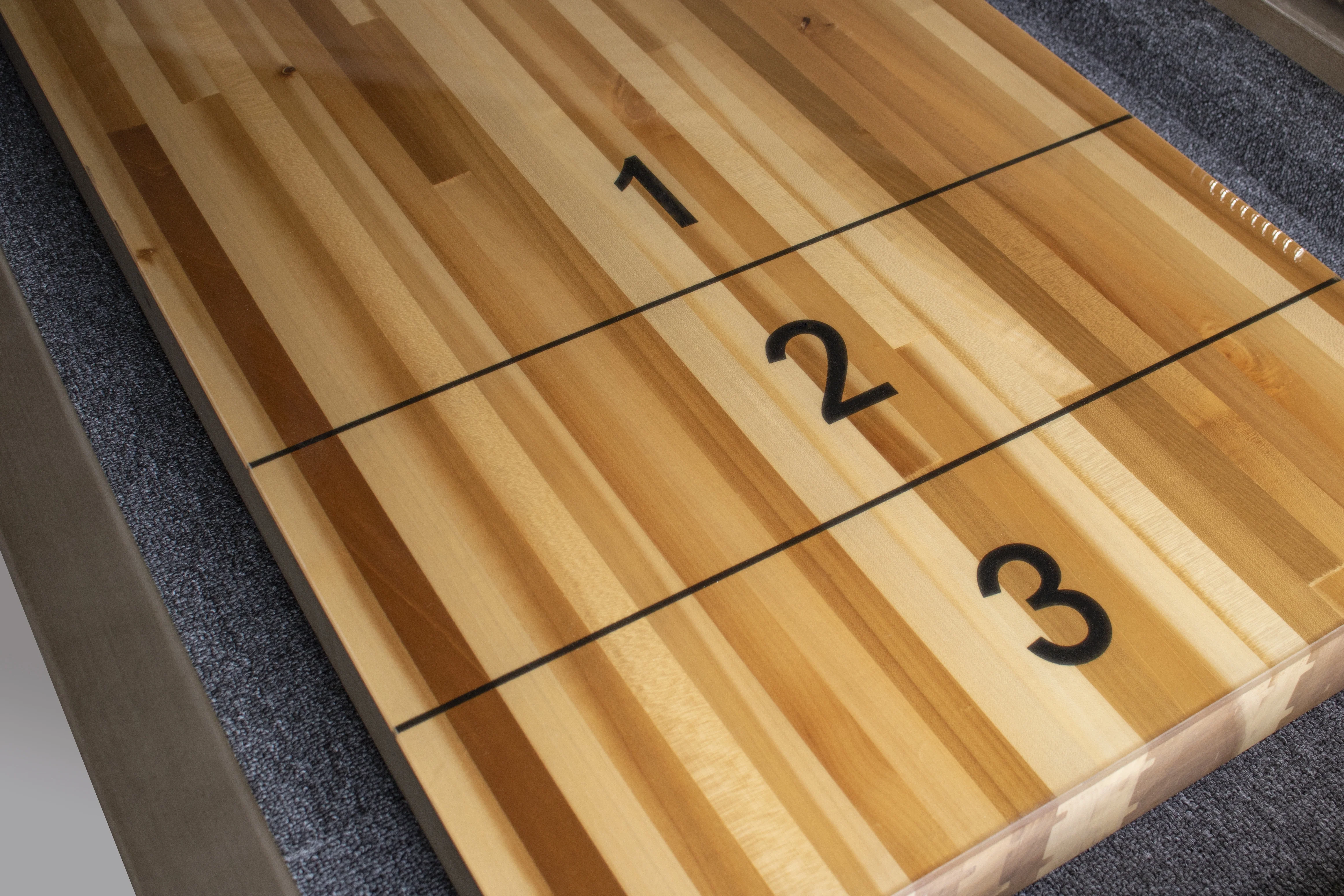 Elite 12 Ft Shuffleboard with 20 Inch Wide Playfield - Image 6