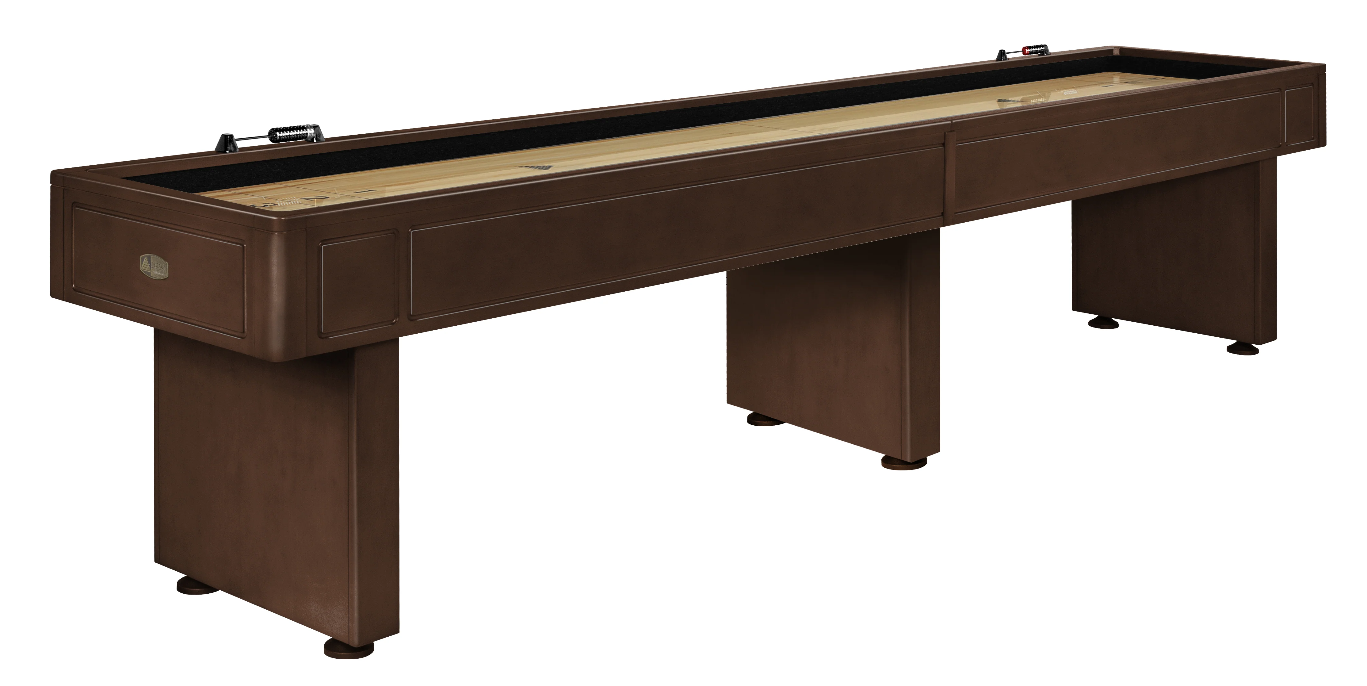 Elite 12 Ft Shuffleboard with 20 Inch Wide Playfield - Image 9