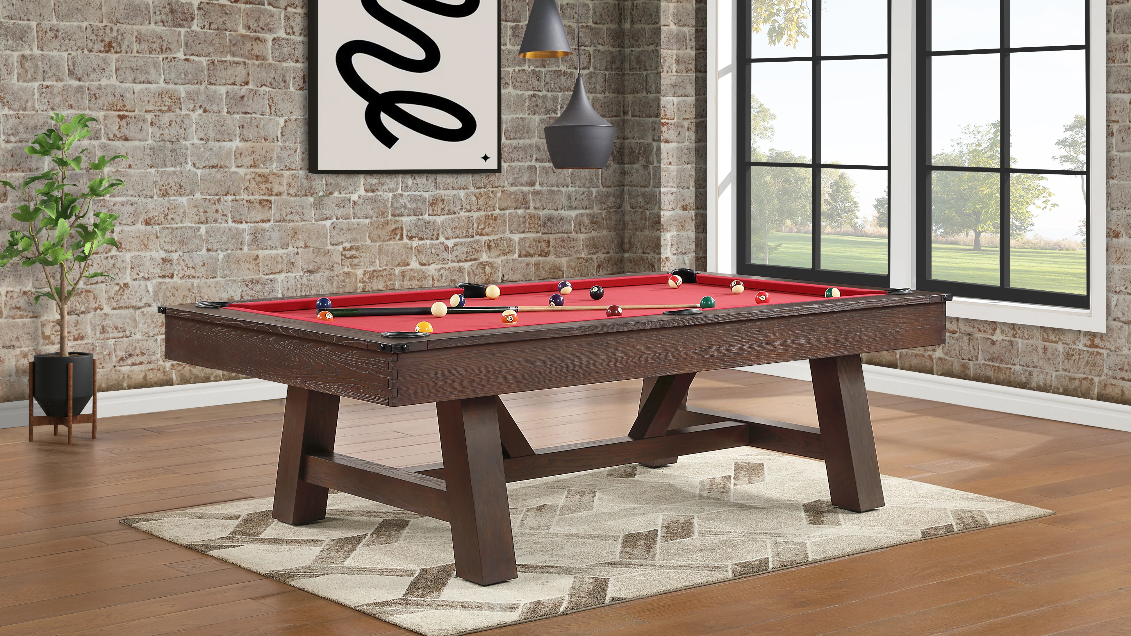 Emory 8 Ft Pool Table - Image 2