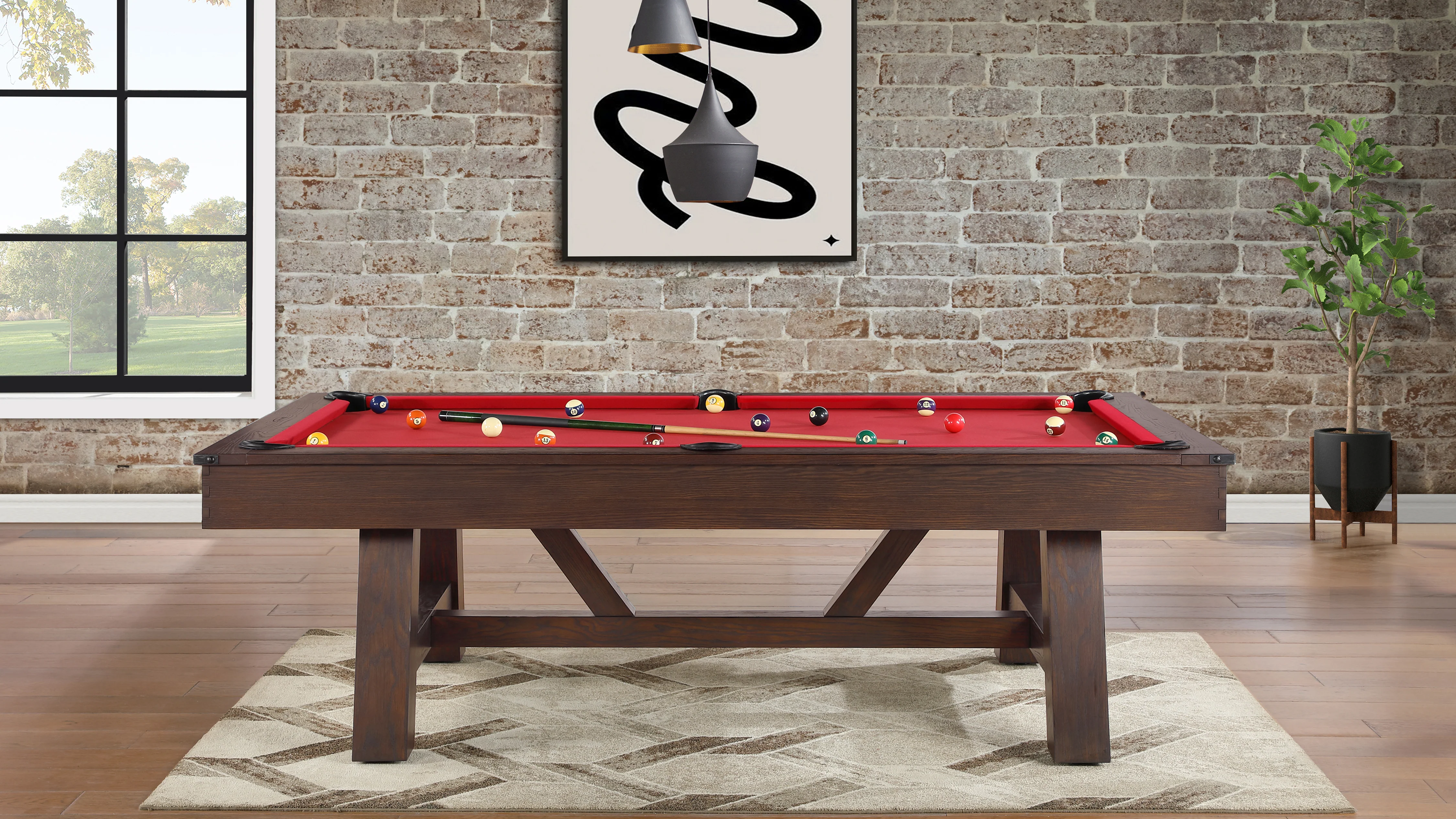 Emory 8 Ft Pool Table - Image 3