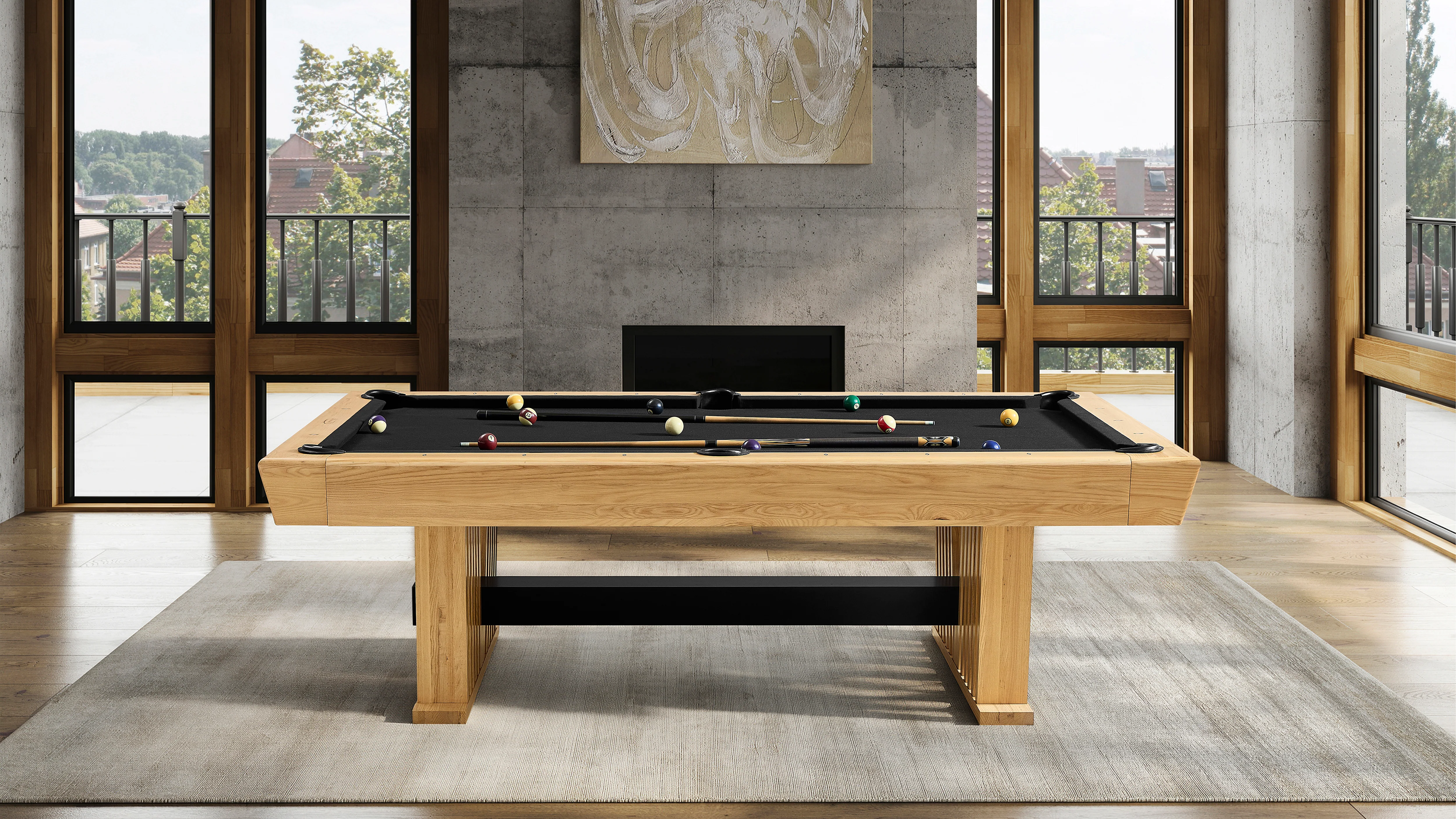 Forge 8 Ft Pool Table - Image 2