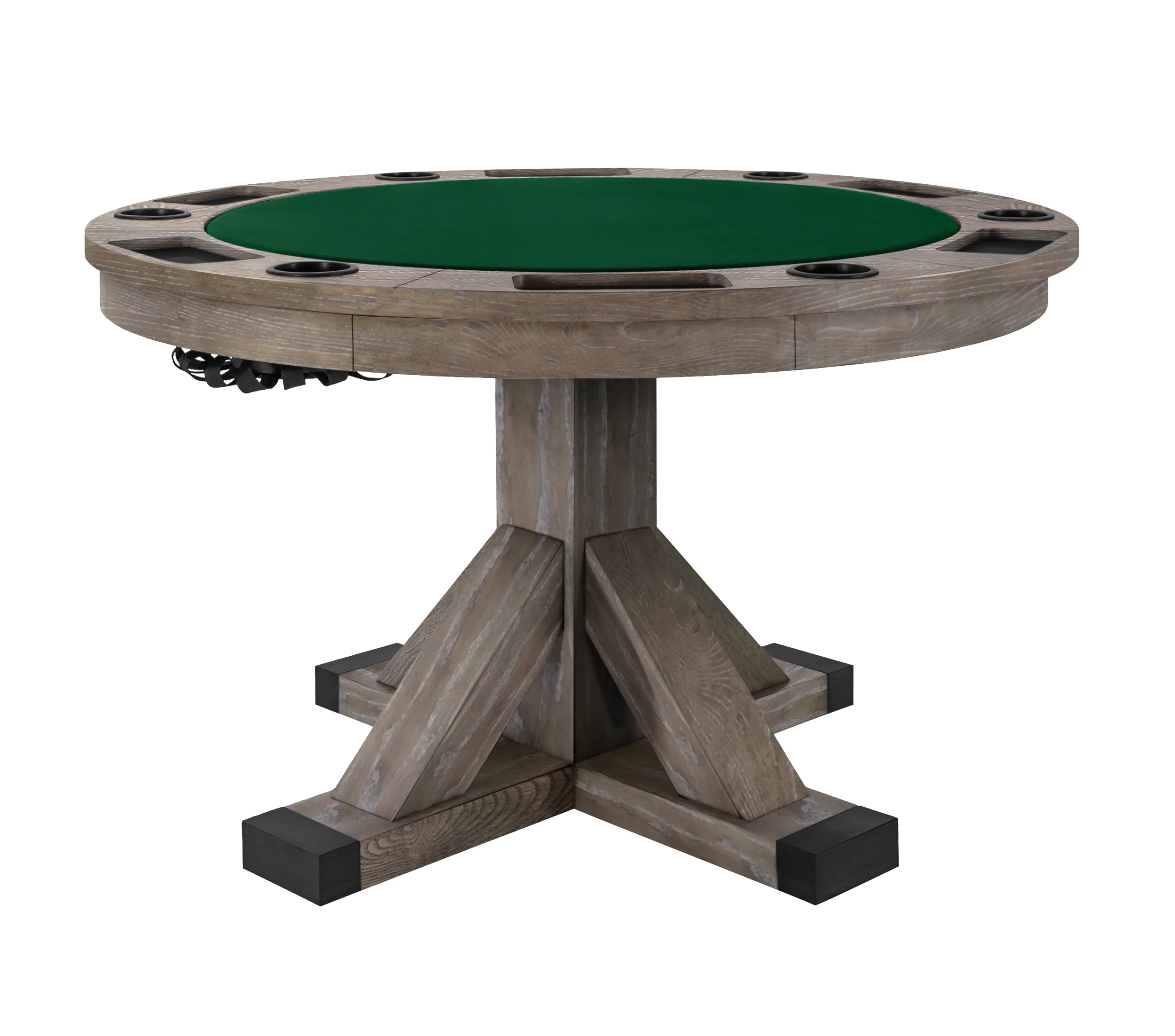 Sterling 3 in 1 Game Table With Bumper Pool - Rustic Series - Image 18