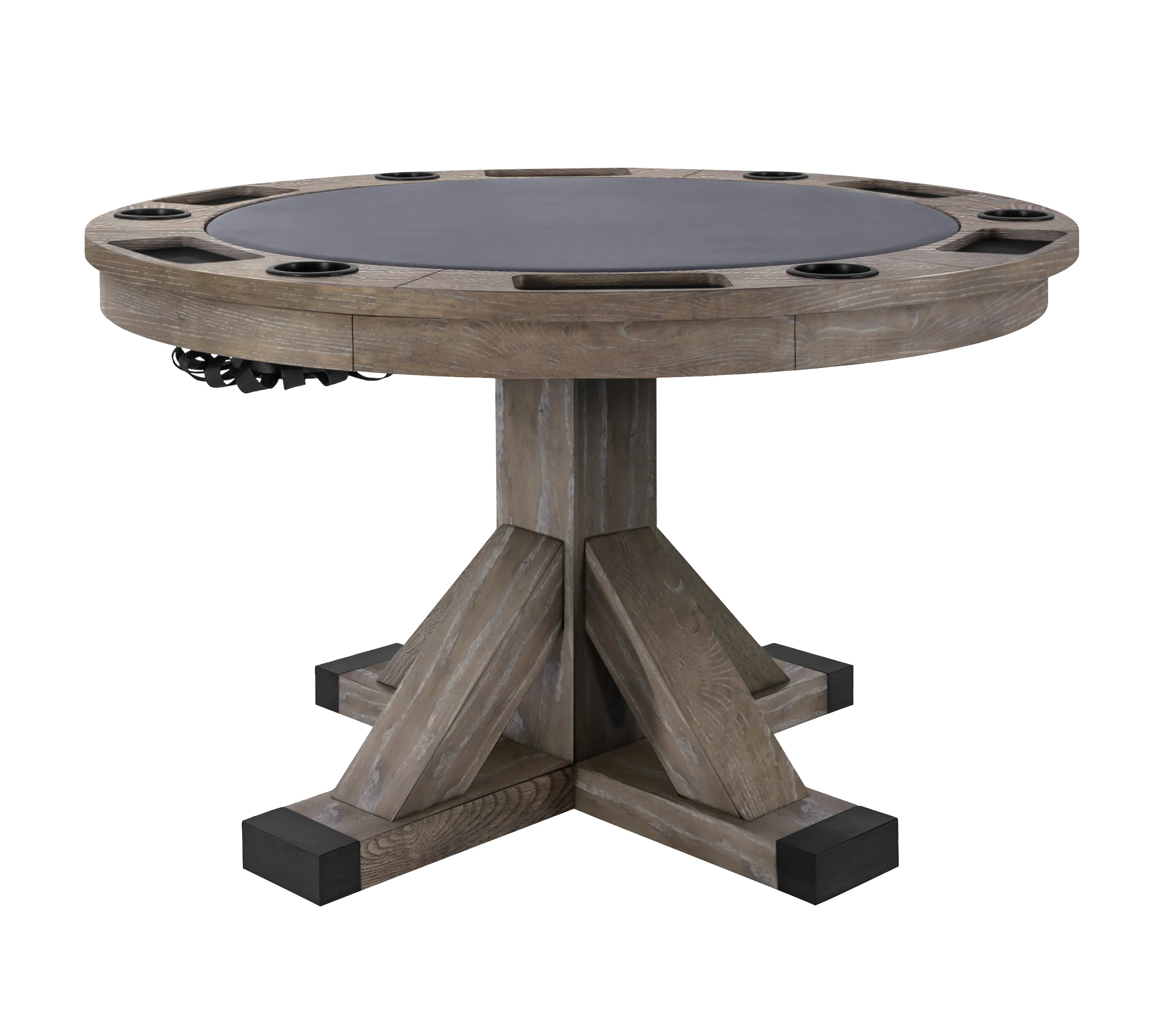 Sterling 3 in 1 Game Table With Bumper Pool - Rustic Series - Image 21