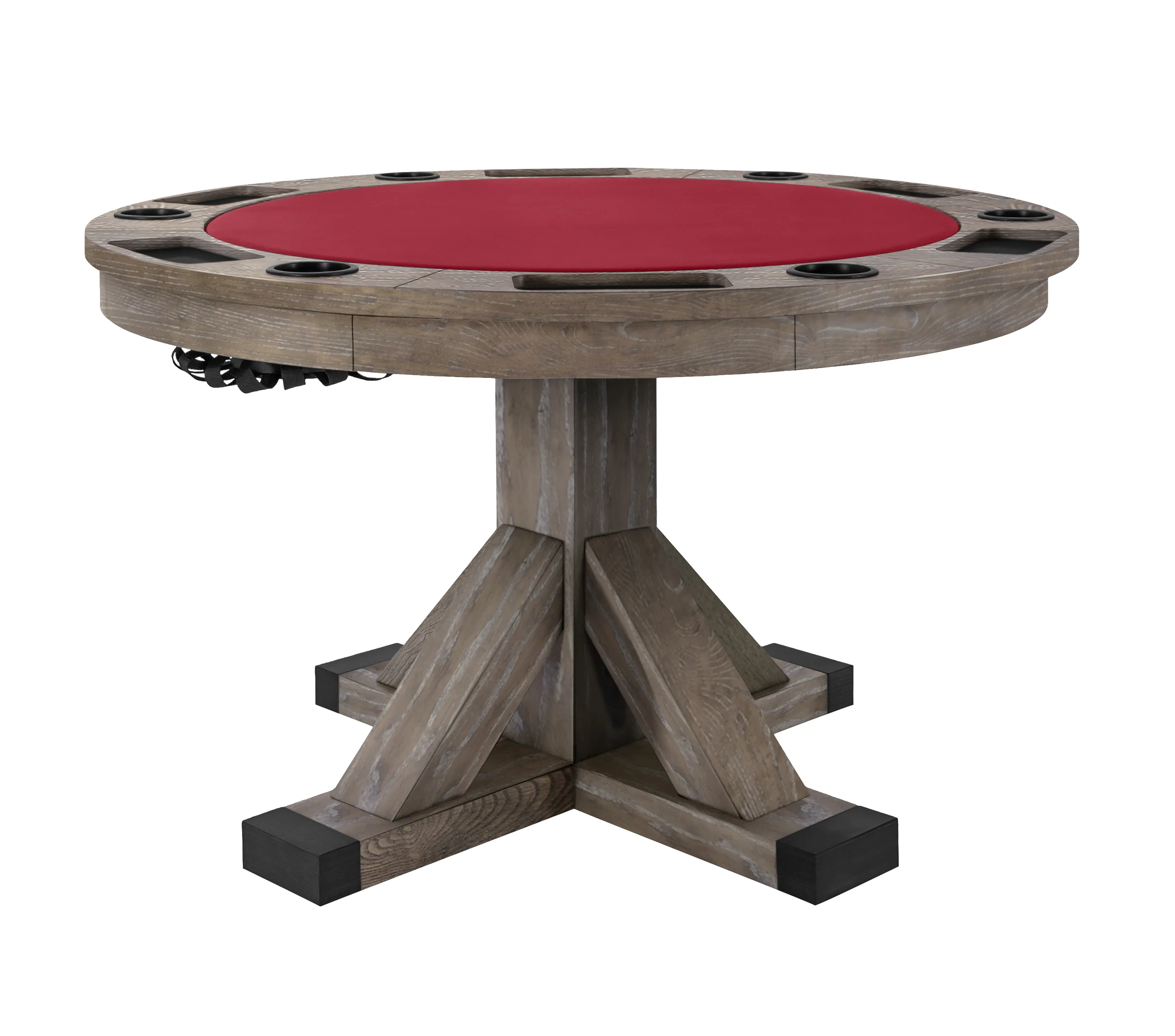 Sterling 3 in 1 Game Table With Bumper Pool - Rustic Series - Image 22