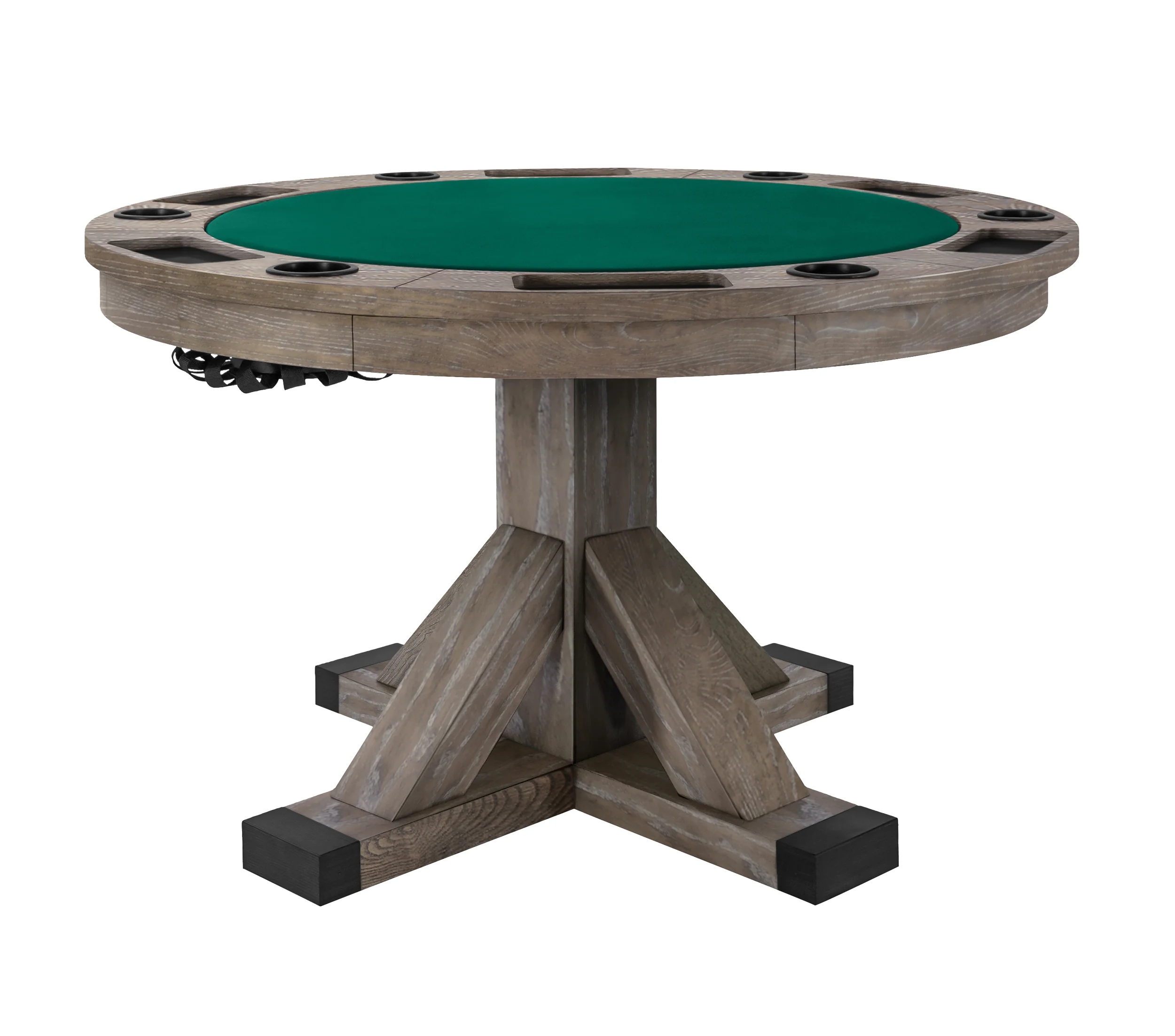 Sterling 3 in 1 Game Table With Bumper Pool - Rustic Series - Image 23