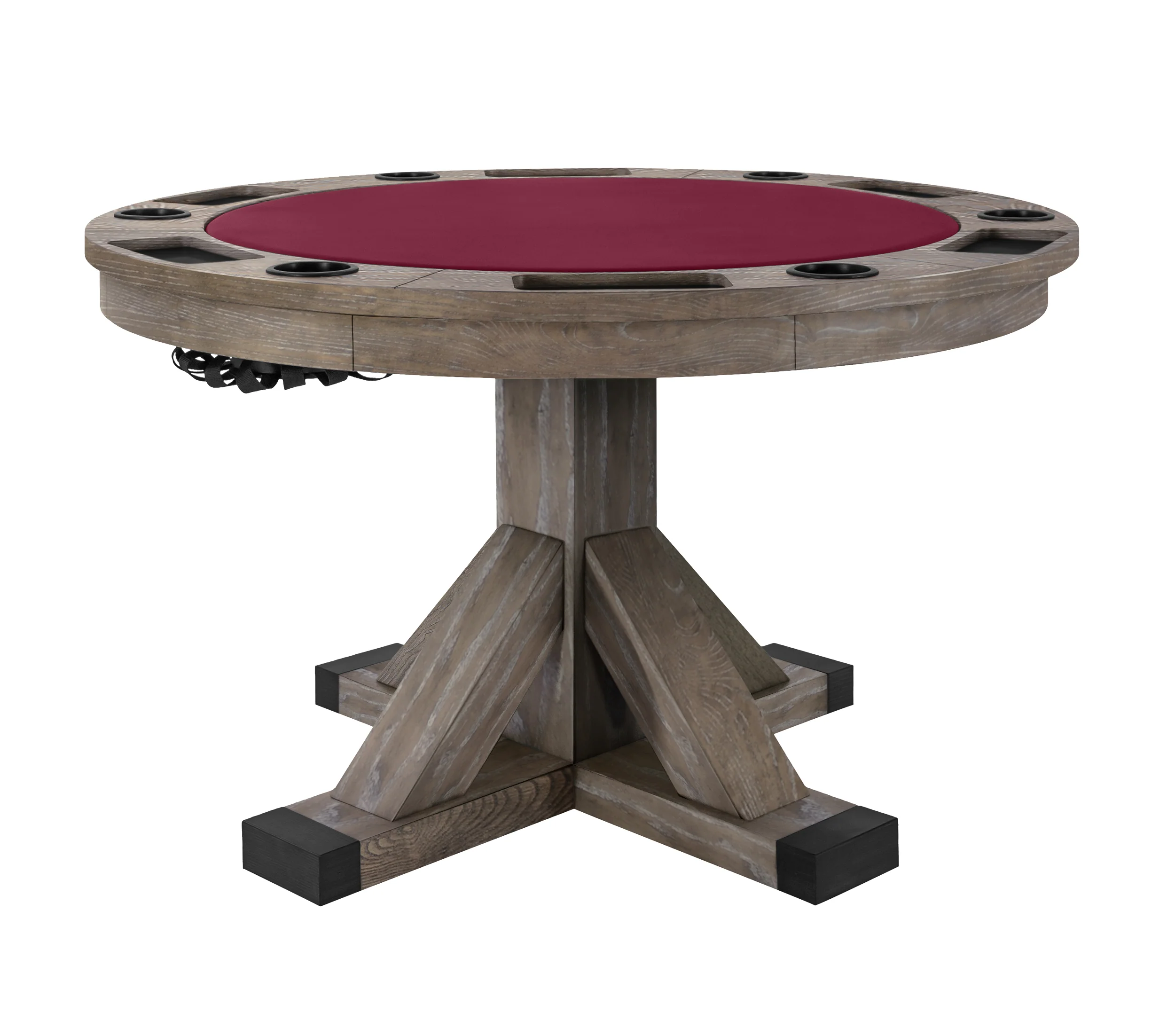 Sterling 3 in 1 Game Table With Bumper Pool - Rustic Series - Image 24