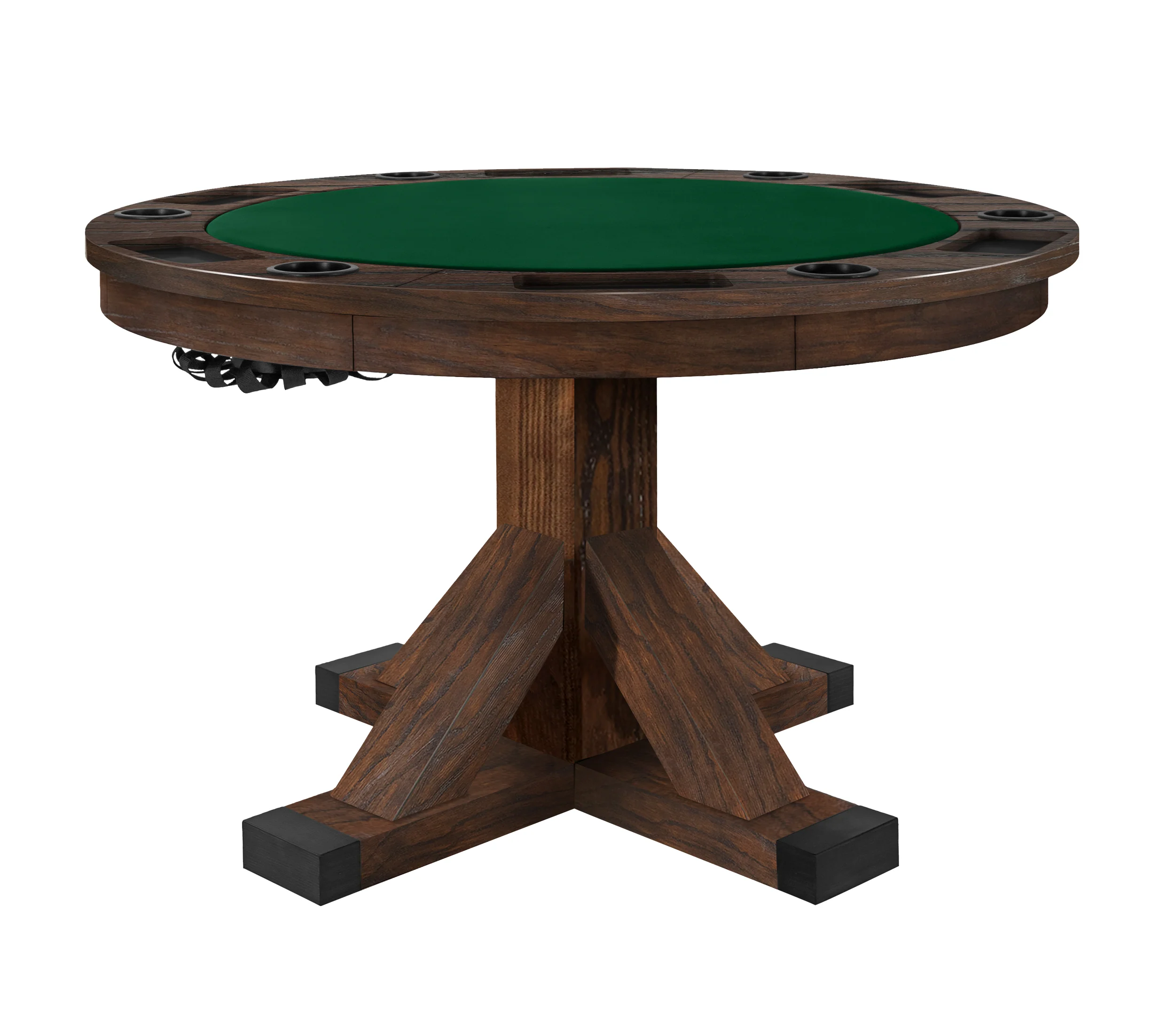 Sterling 3 in 1 Game Table With Bumper Pool - Rustic Series - Image 26