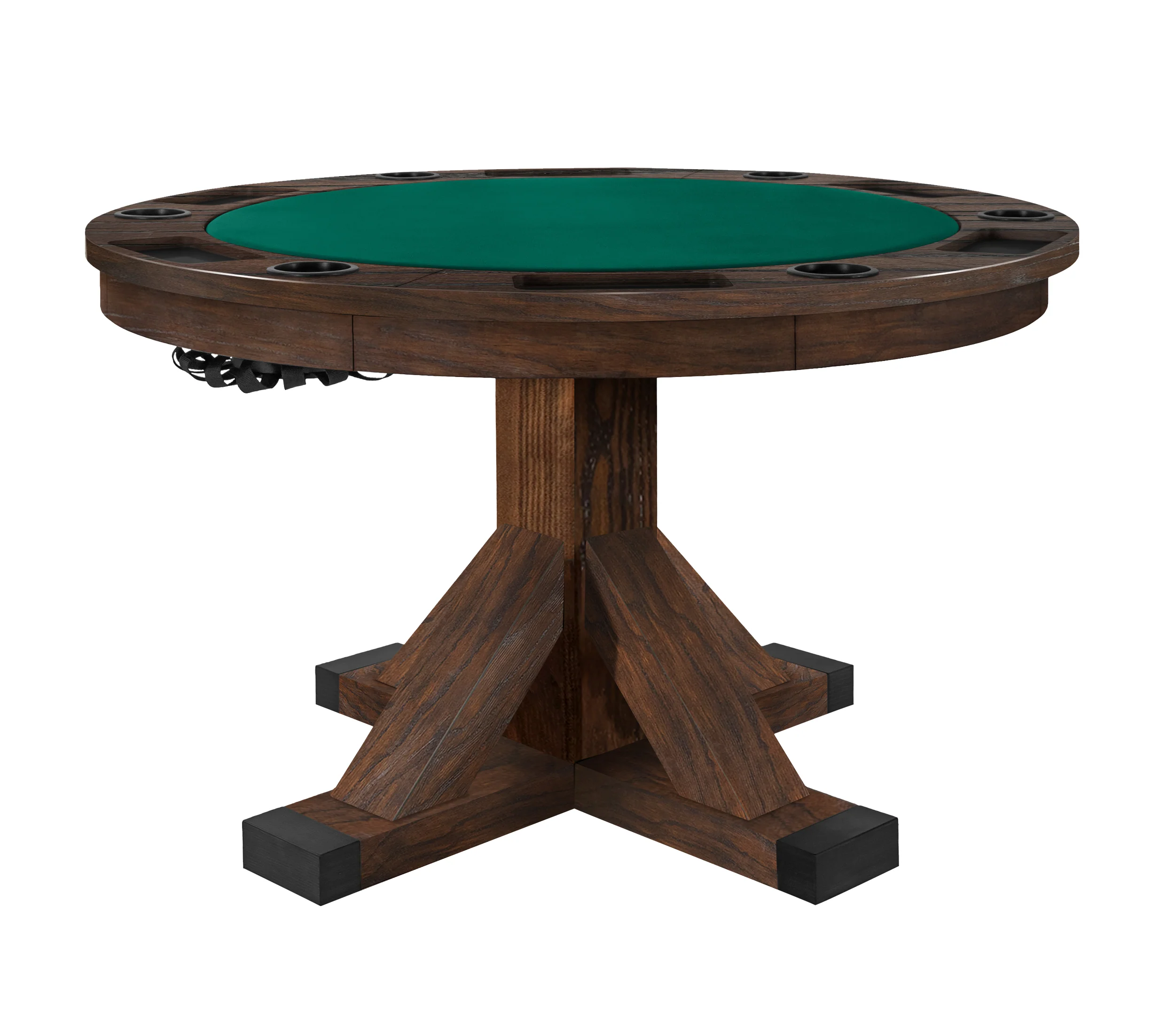 Sterling 3 in 1 Game Table With Bumper Pool - Rustic Series - Image 31
