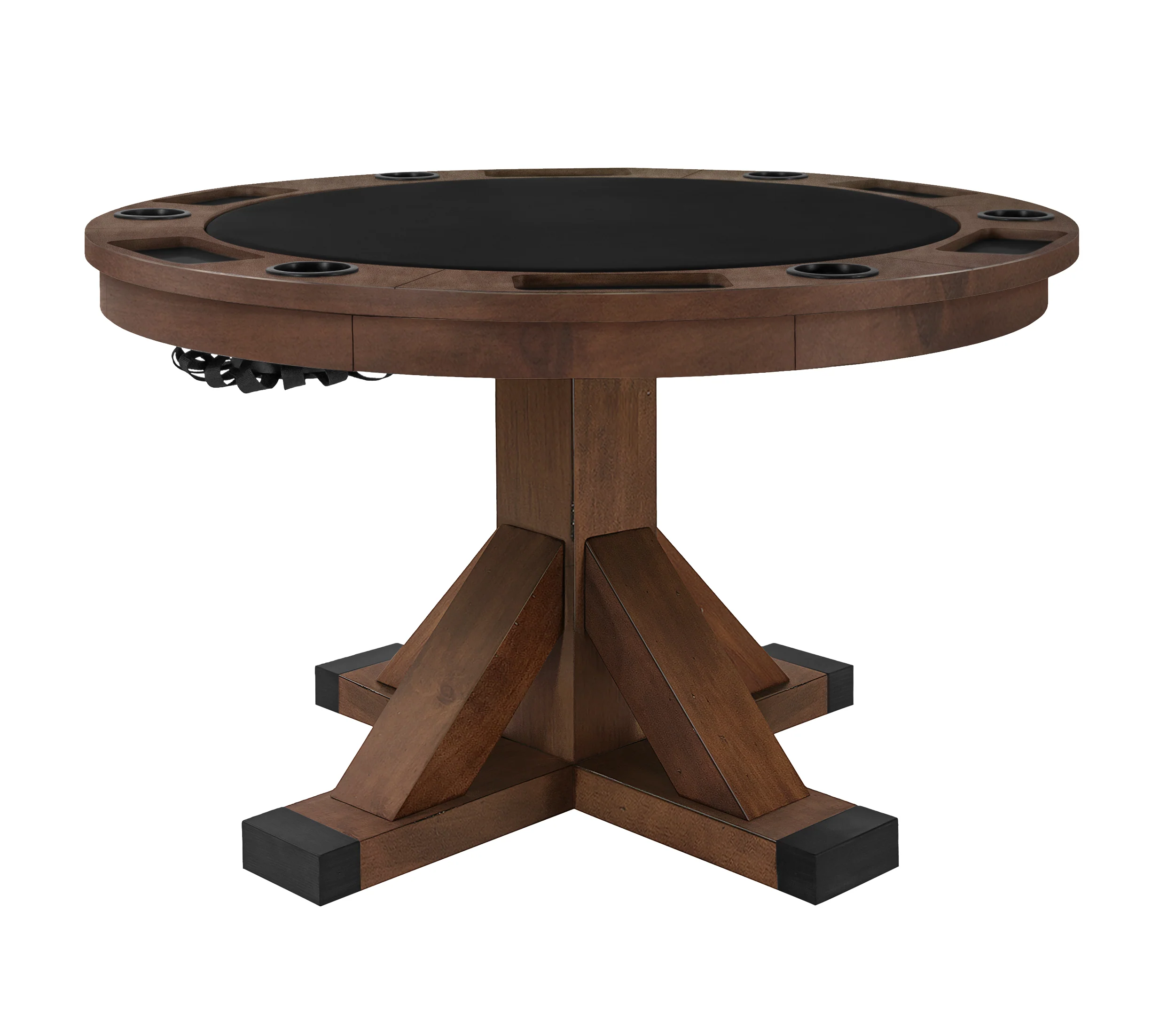 Sterling 3 in 1 Game Table With Bumper Pool - Rustic Series - Image 33