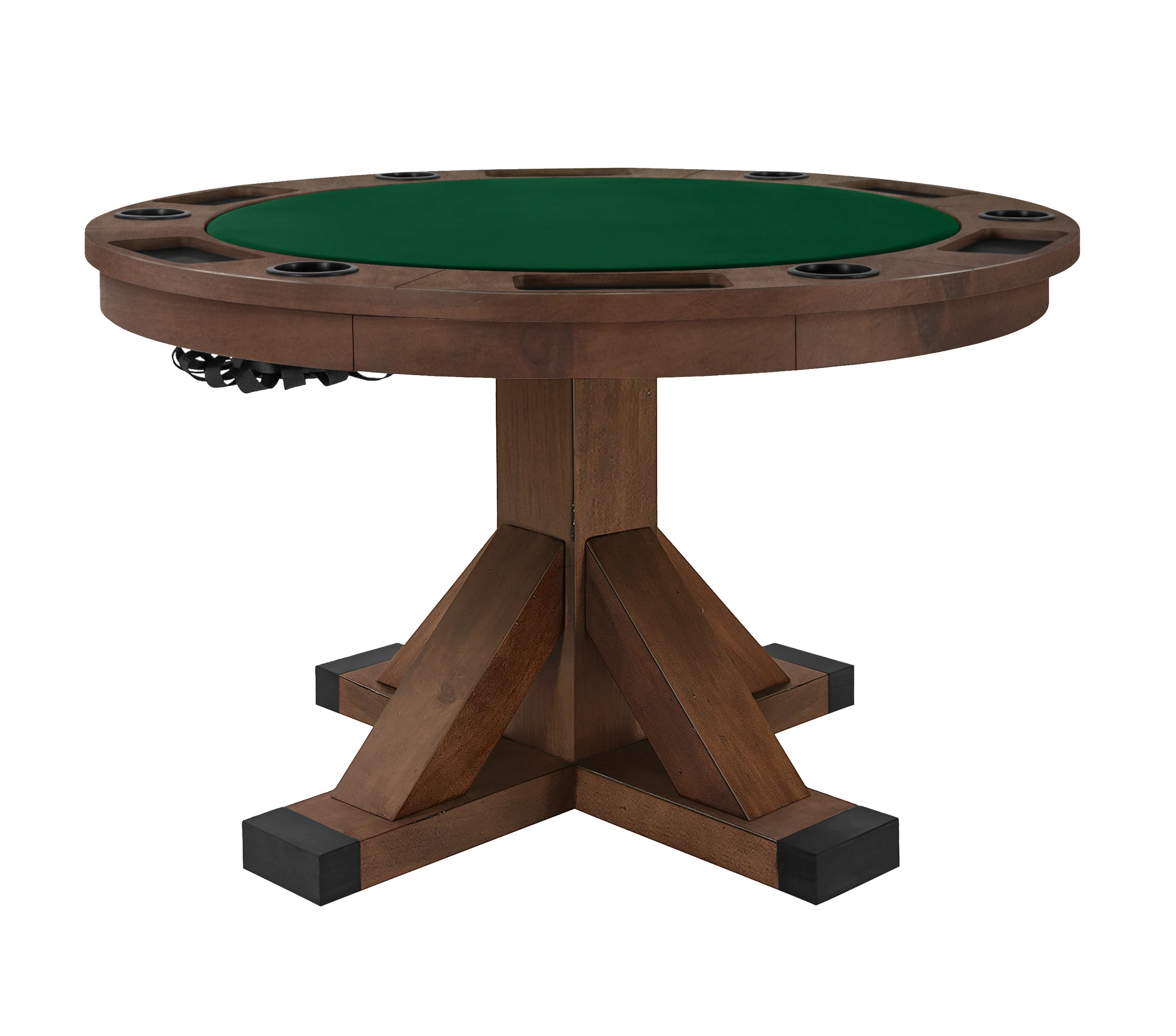 Sterling 3 in 1 Game Table With Bumper Pool - Rustic Series - Image 34