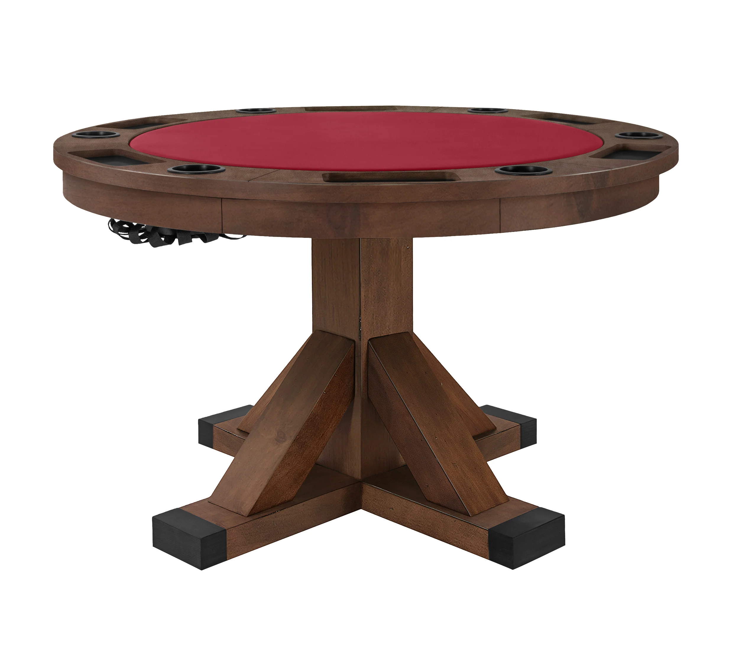 Sterling 3 in 1 Game Table With Bumper Pool - Rustic Series - Image 38