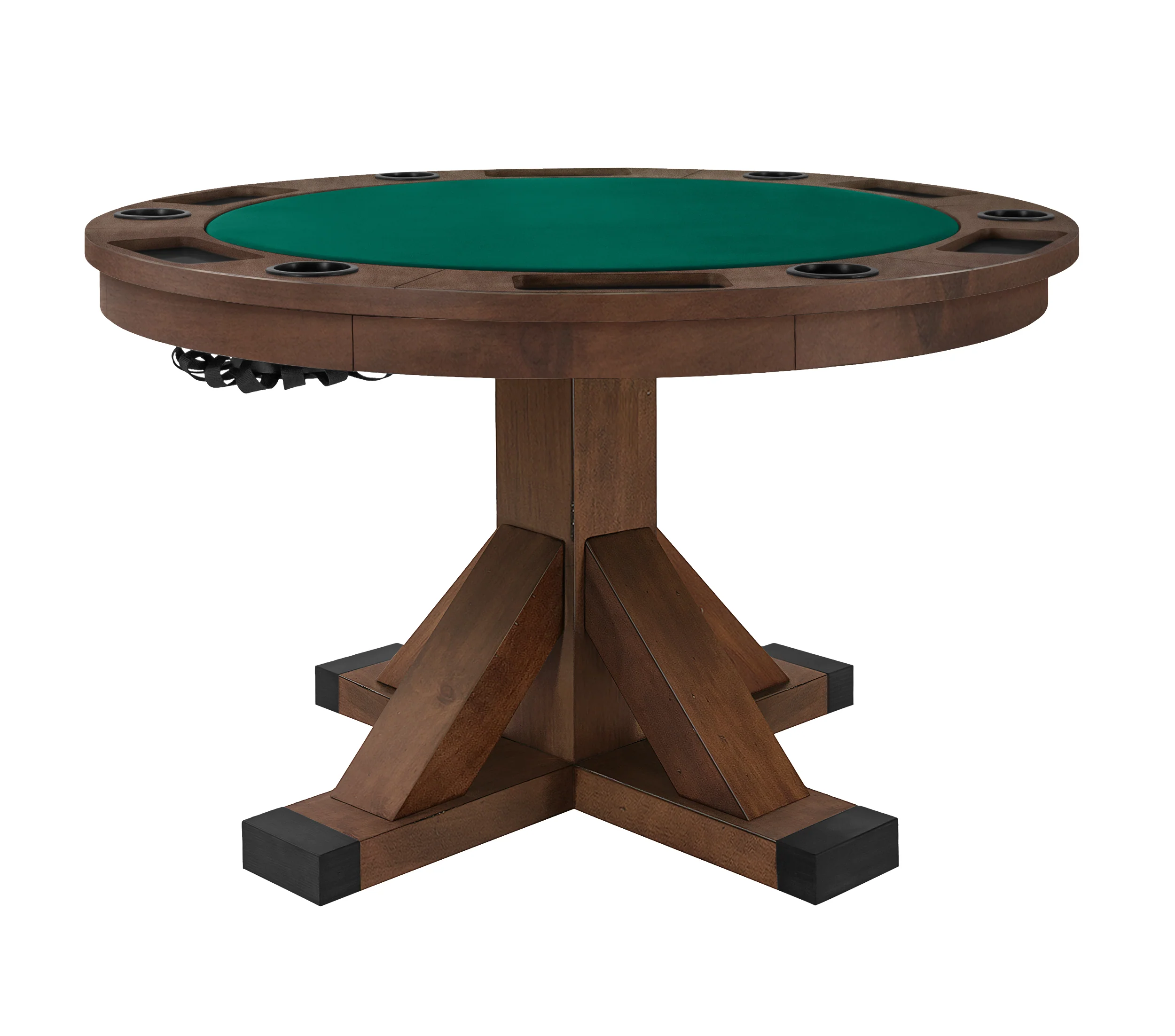 Sterling 3 in 1 Game Table With Bumper Pool - Rustic Series - Image 39