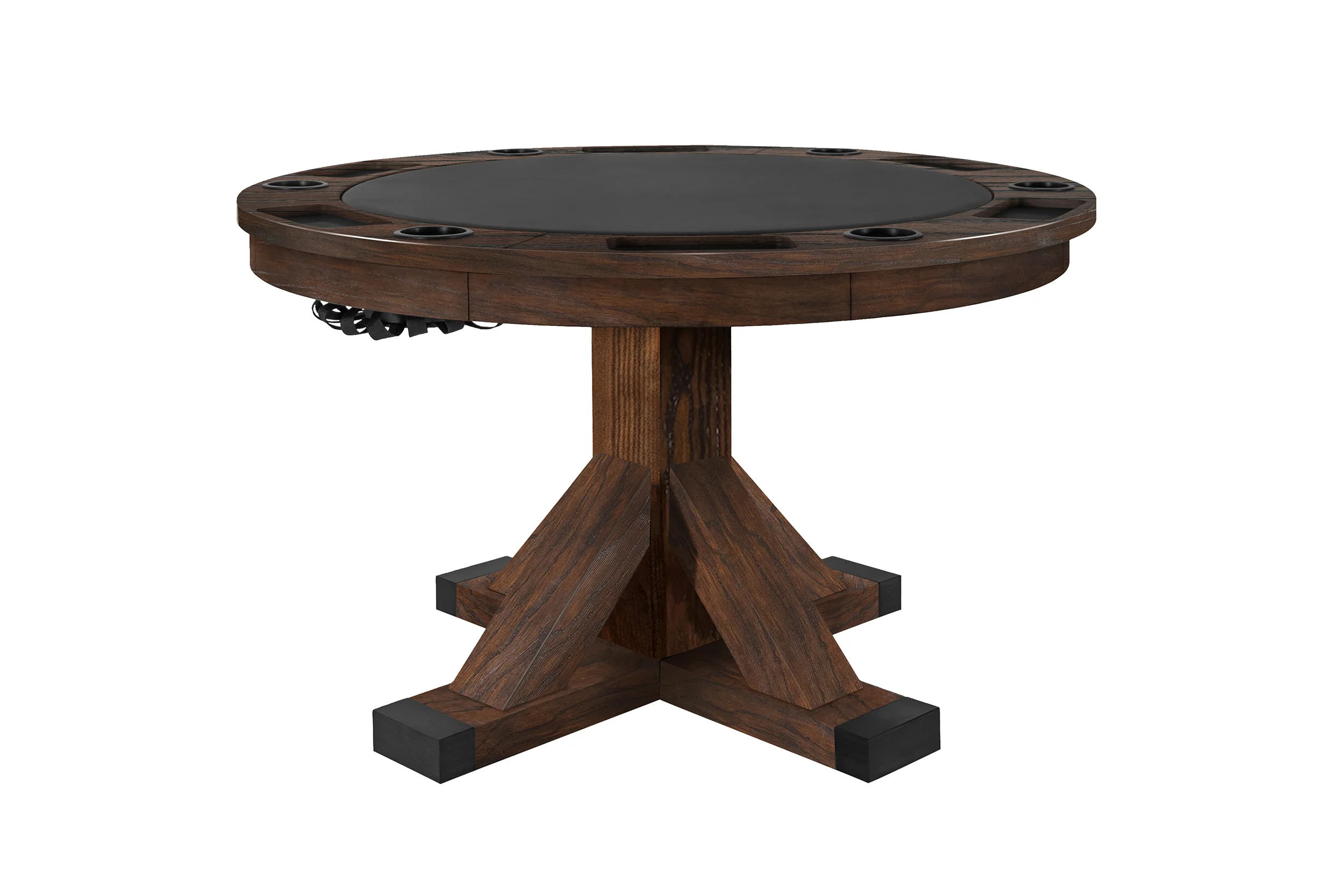 Sterling 3 in 1 Game Table With Bumper Pool - Rustic Series - Image 7